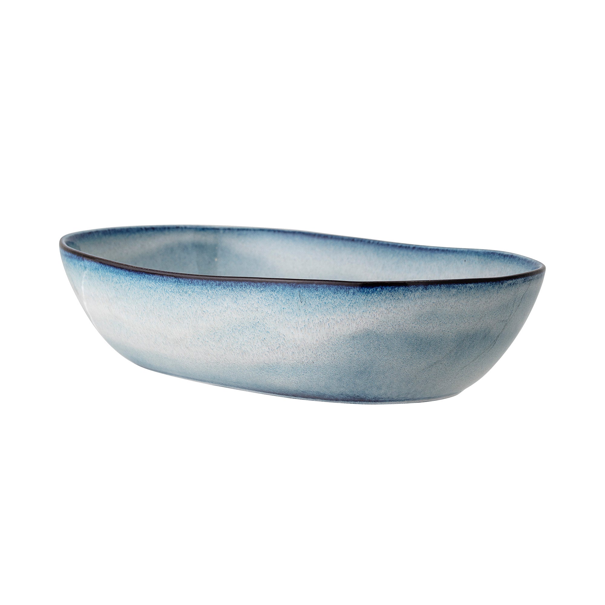 Sandrine bowl, blue, stoneware