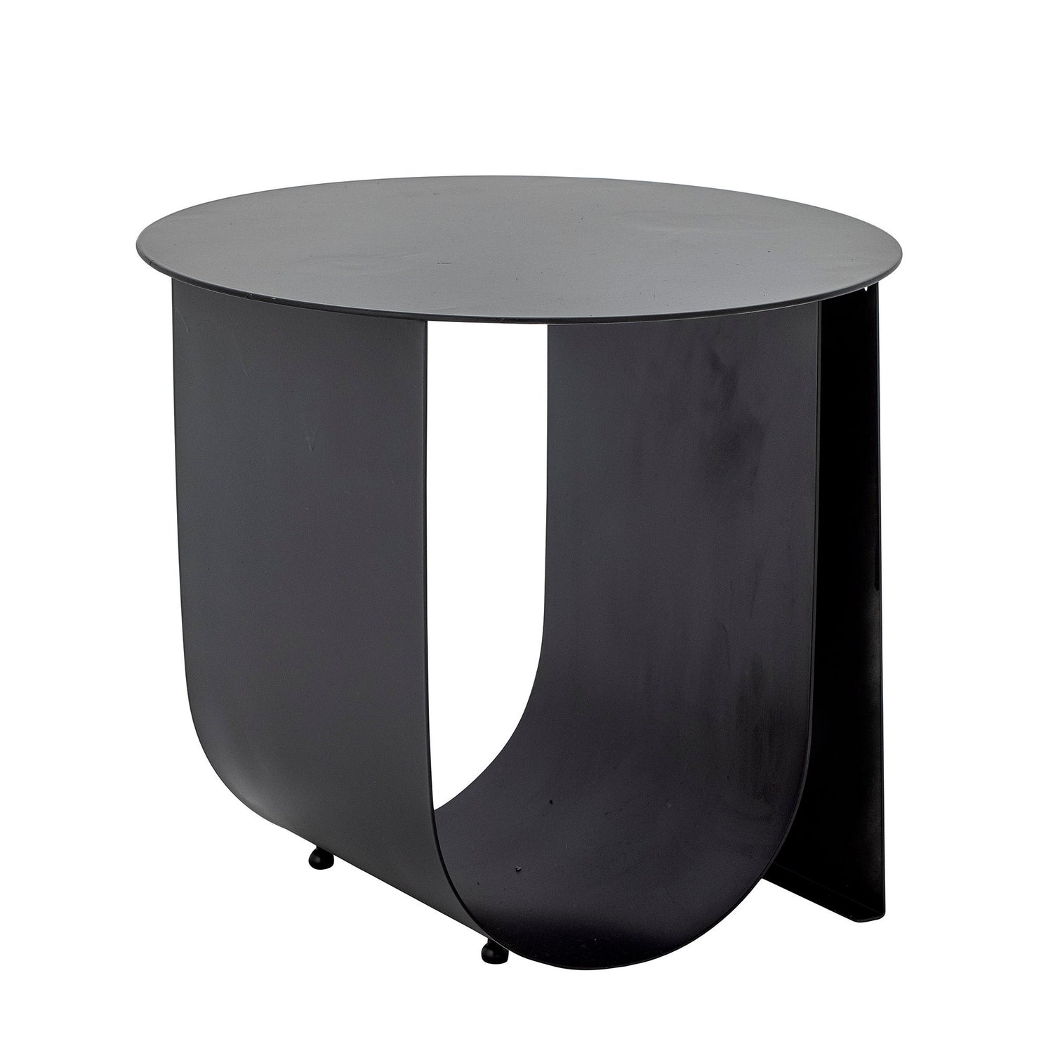 Bloomingville Cher side table, black, metal