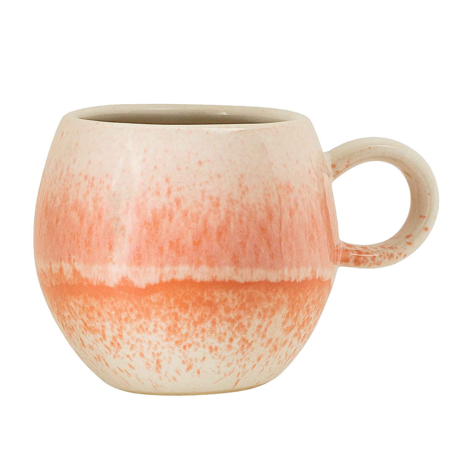 Paula cup, orange, stoneware