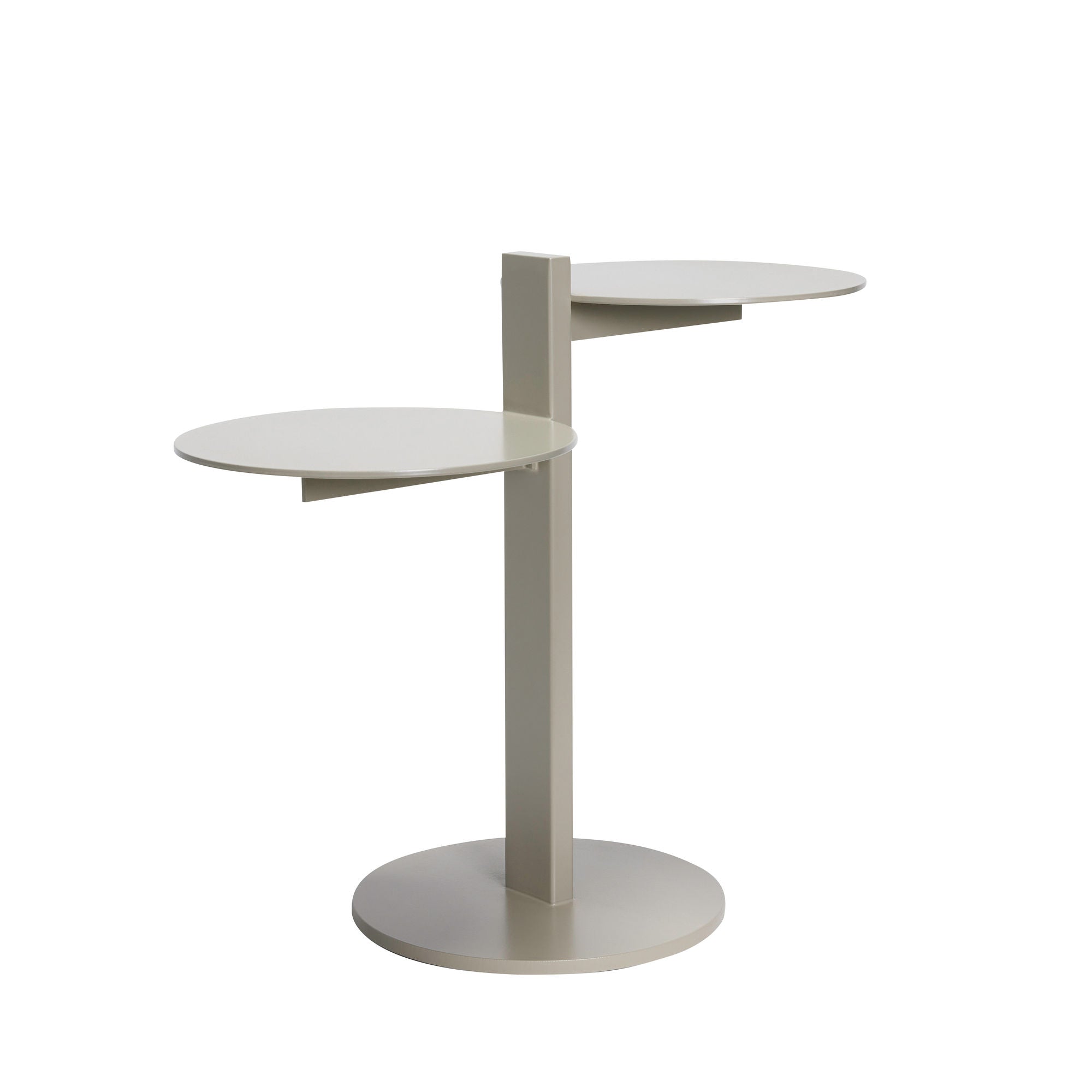 Hübsch platform side table sand