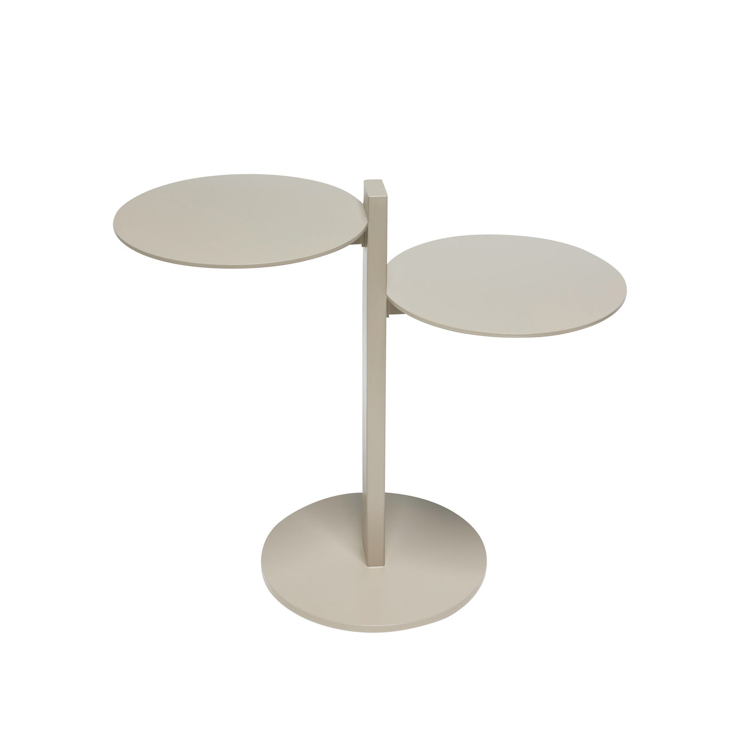 Hübsch platform side table sand