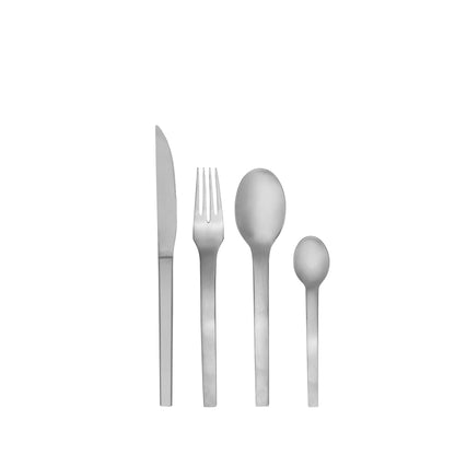 Hübsch Mano Cutlery Brushed (set of 16)