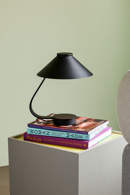 Hübsch Muri table lamp black