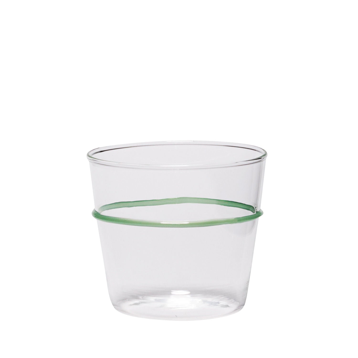 Hübsch orbit drinking glass green