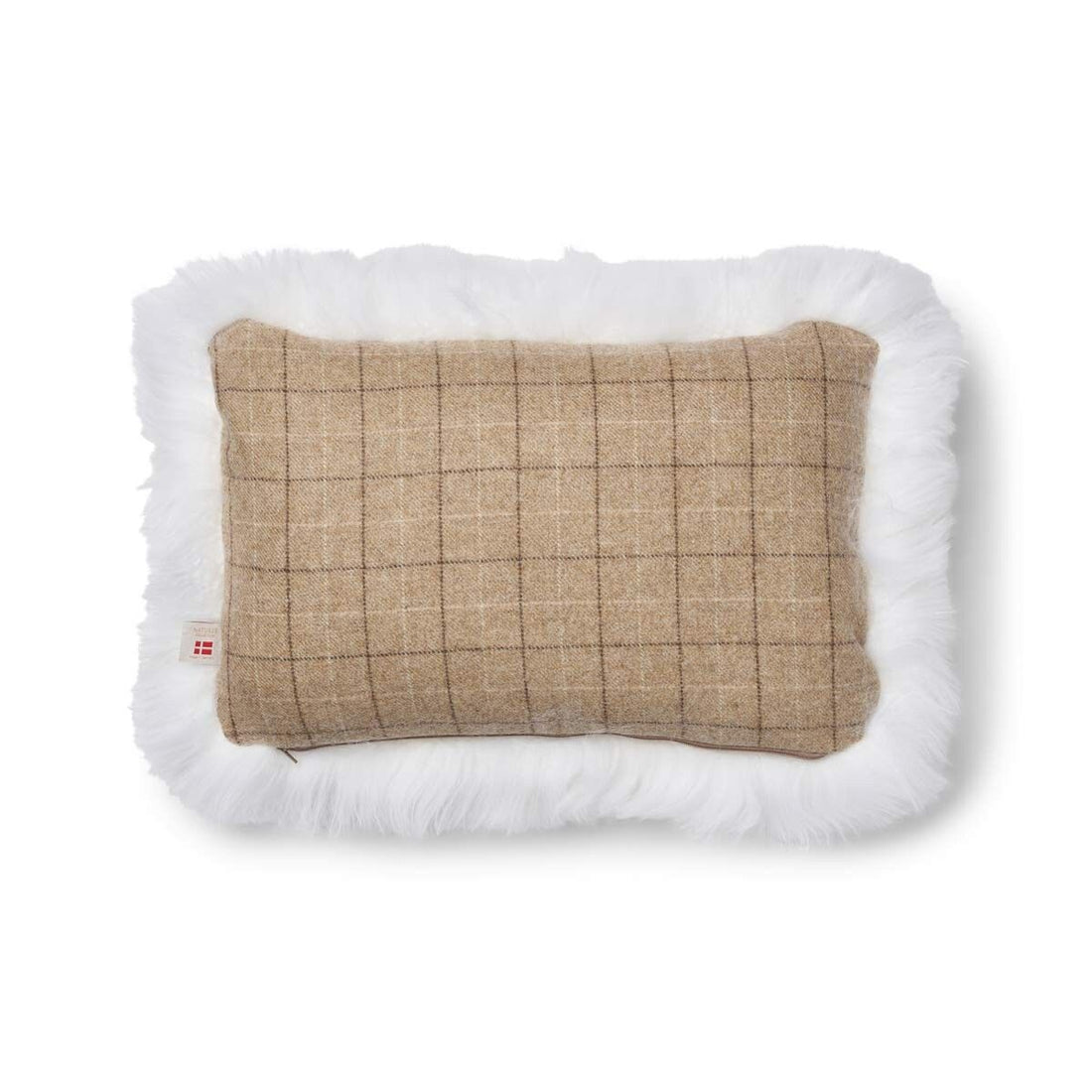 Checked Collection | Long -haired pillow | 34x52 cm