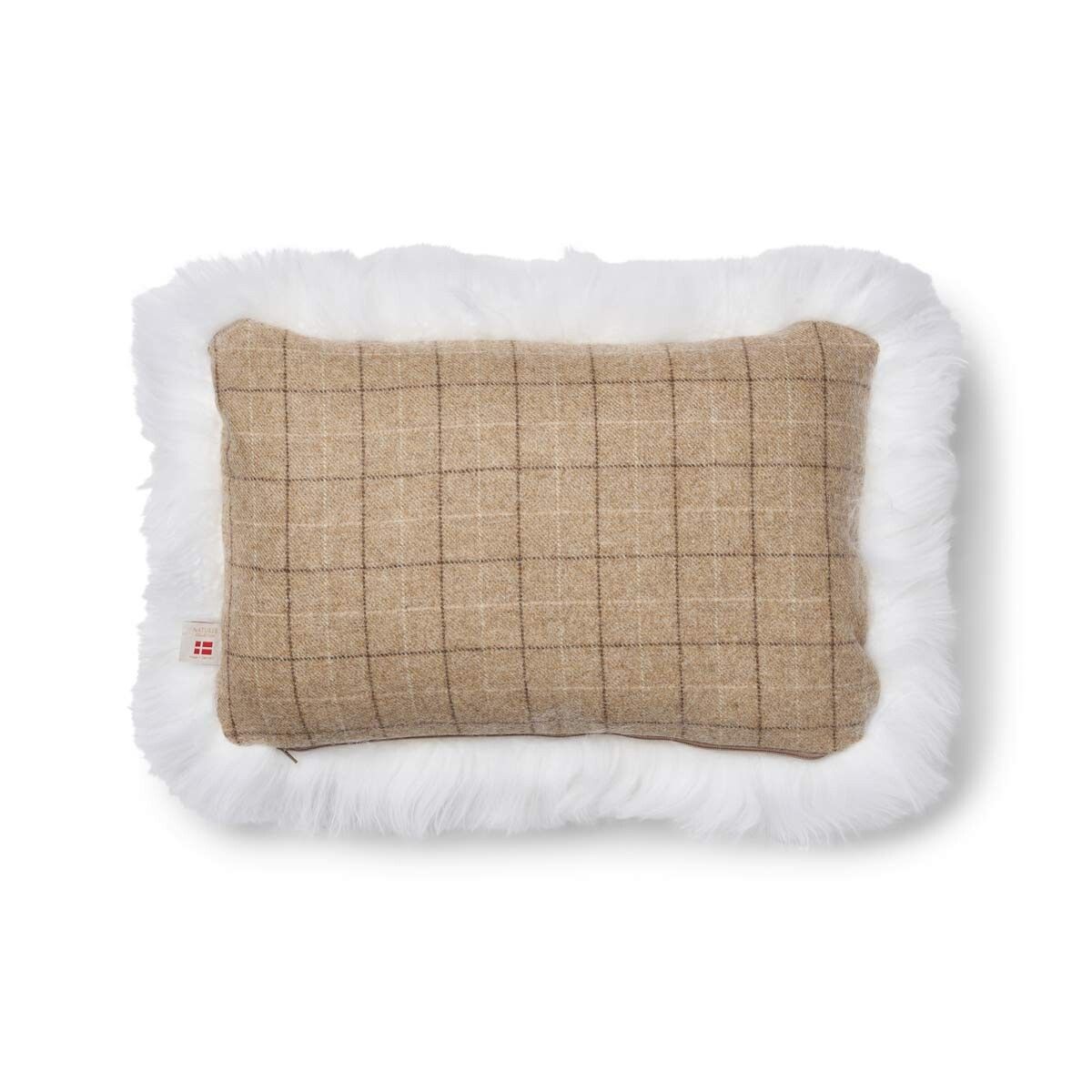 Checked Collection | Long -haired pillow | 34x52 cm