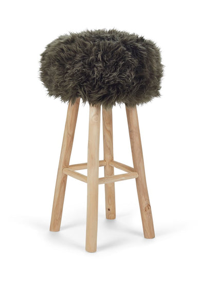 Cover for bar stool/stool | Lambskin | D35