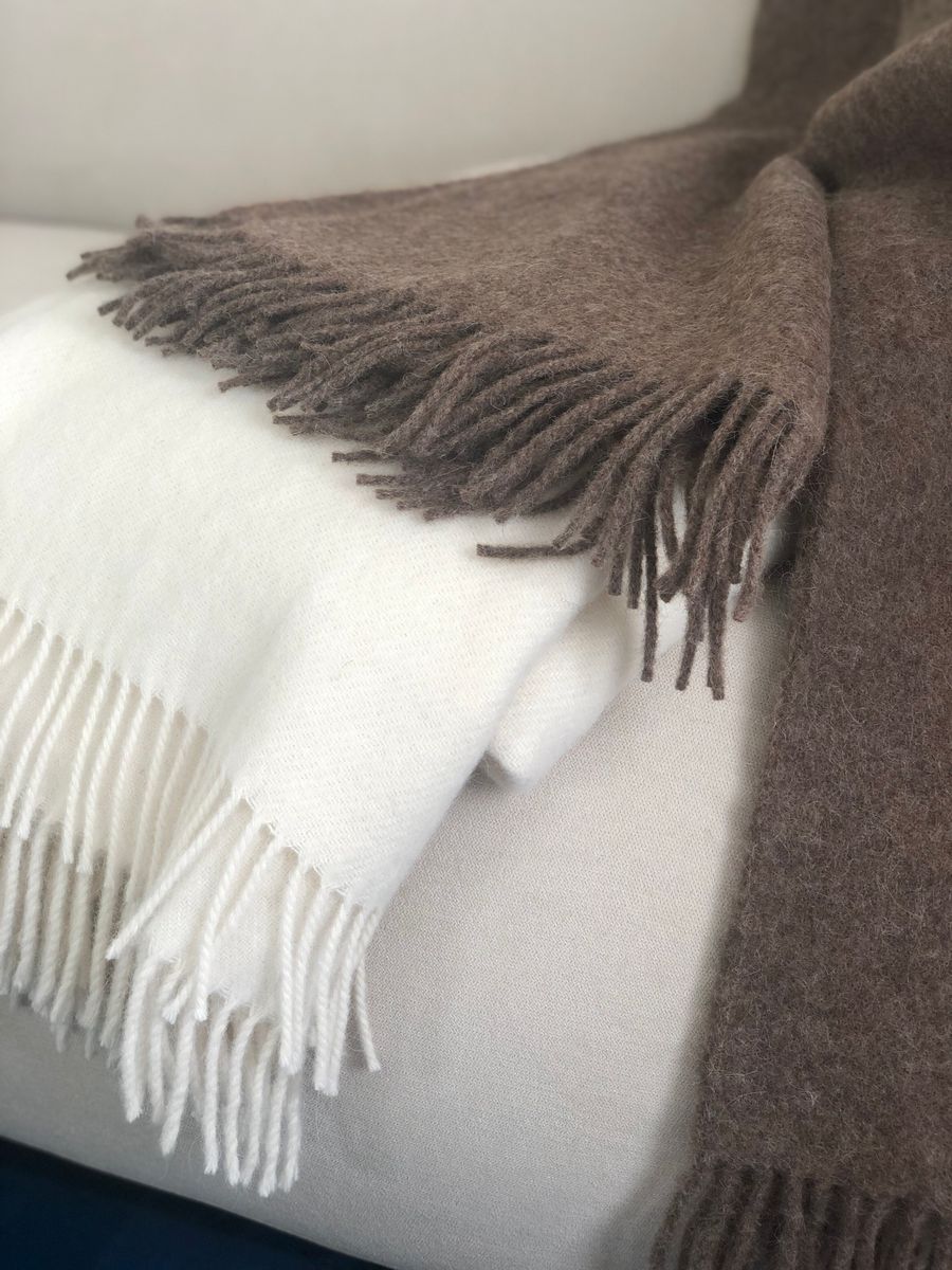 Julia Wool blanket | 50% alpaca wool, 50% lamb wool