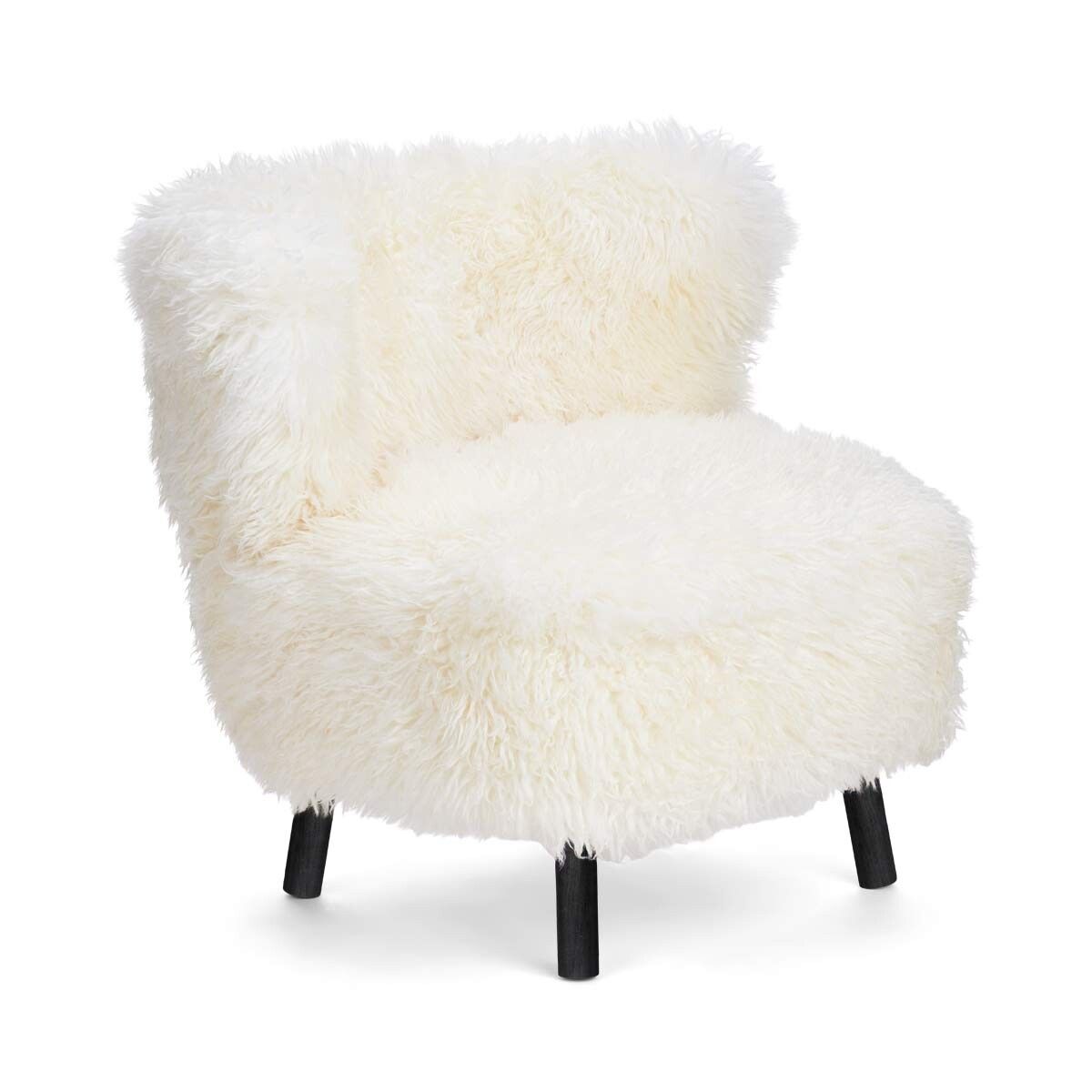 Emil Lounge Chair | Long -haired