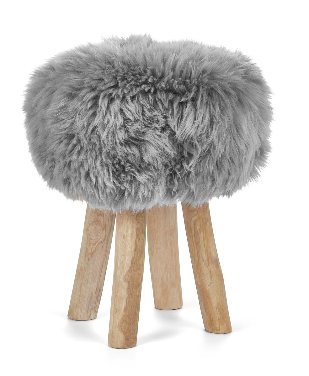 Cover for bar stool/stool | Lambskin | D35