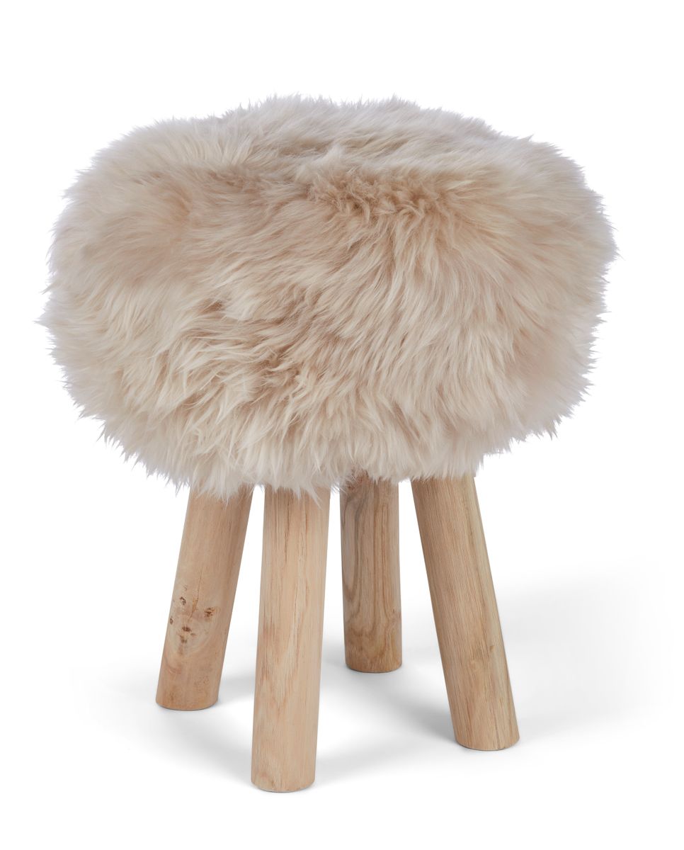 Cover for bar stool/stool | Lambskin | D35