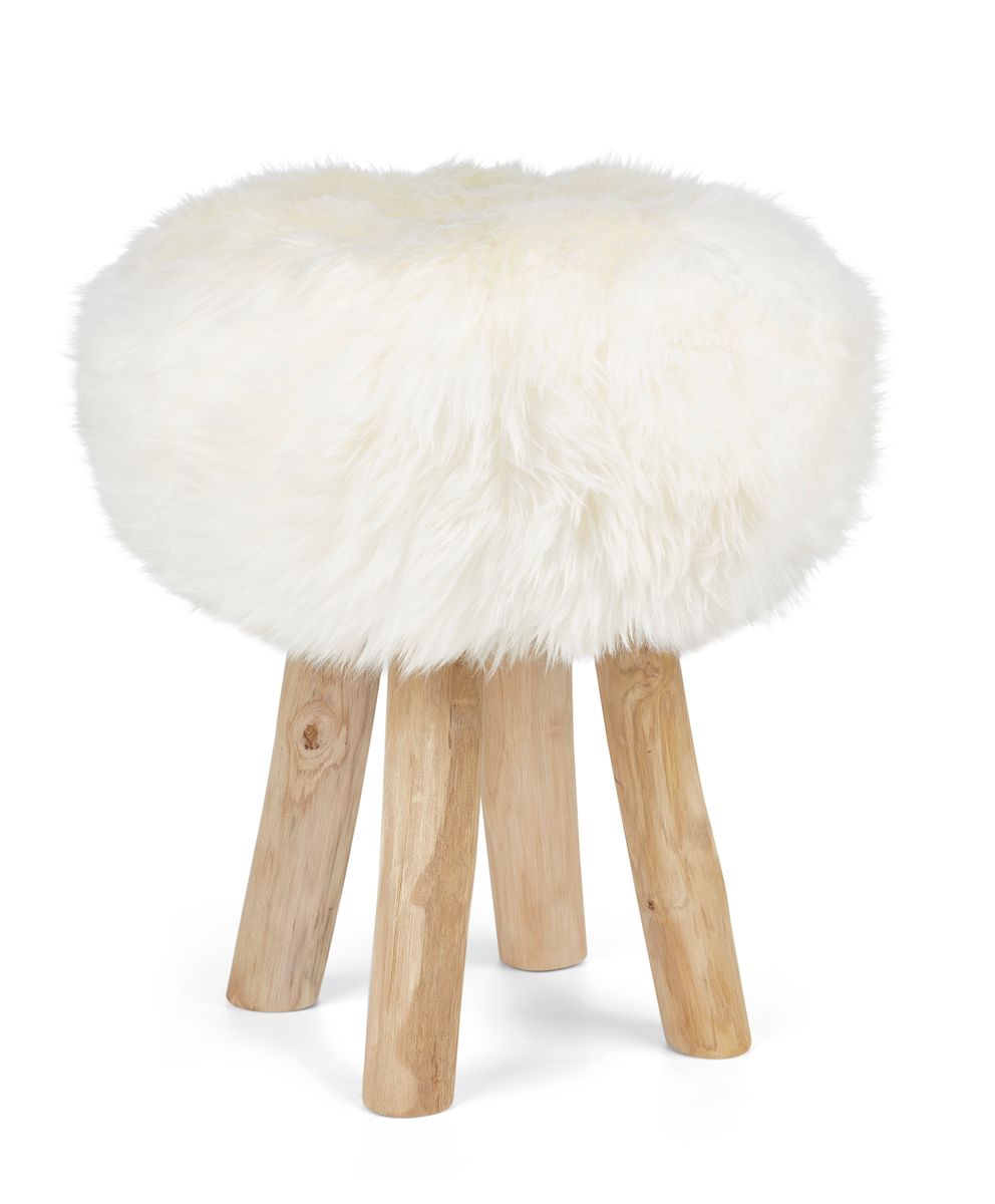 Cover for bar stool/stool | Lambskin | D35