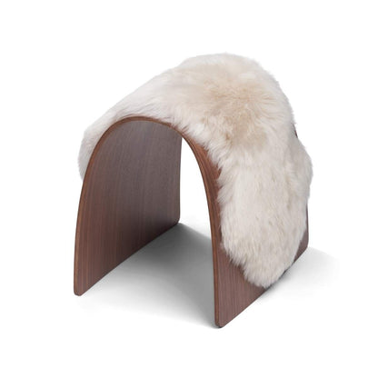 Lambskin for Sheep Stool | Long -haired