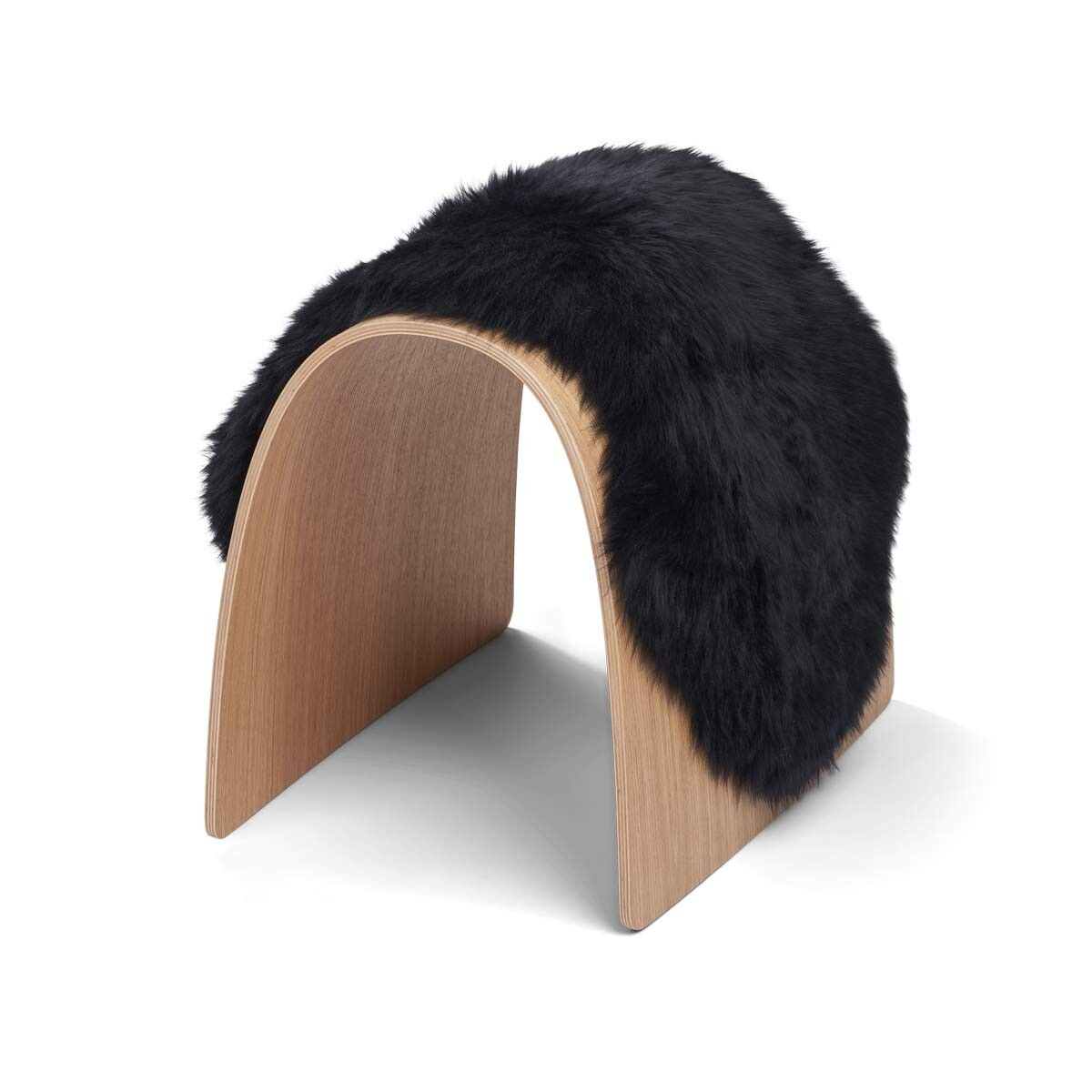 Lambskin for Sheep Stool | Long -haired