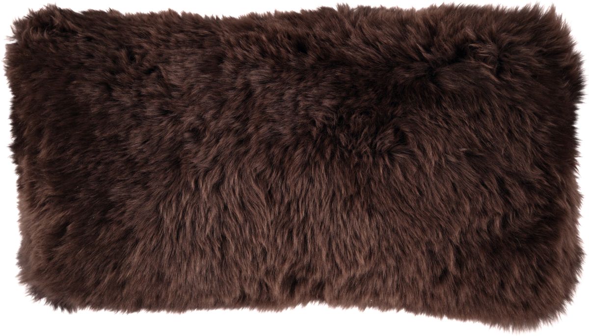 Lambskin | Pillow | Double -sided | Long Hair | New Zealand | 25x50 cm