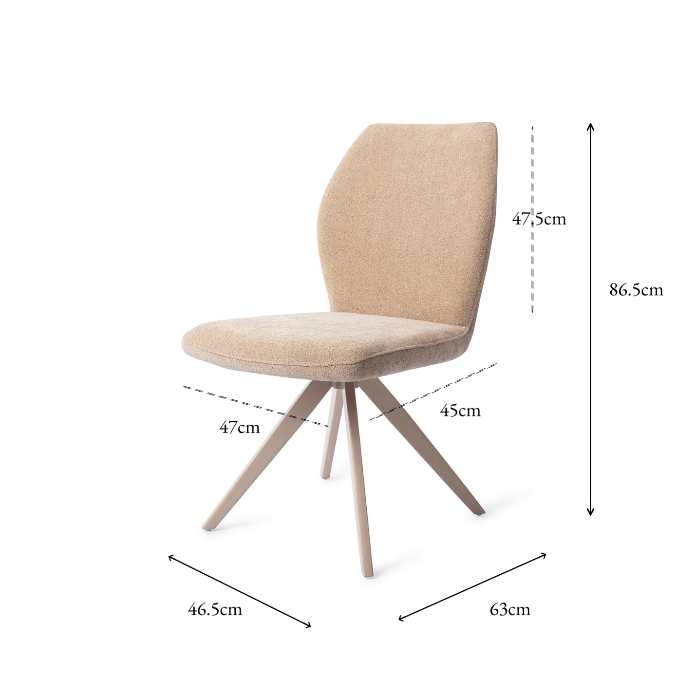 Ikata Dining Chair Funky Fudge