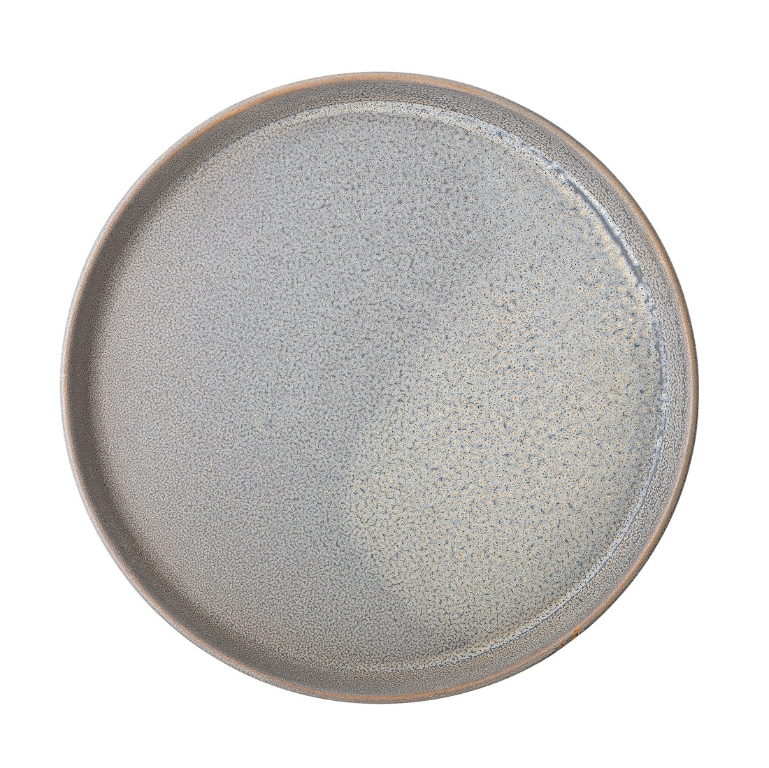 Kendra plate, gray, stoneware