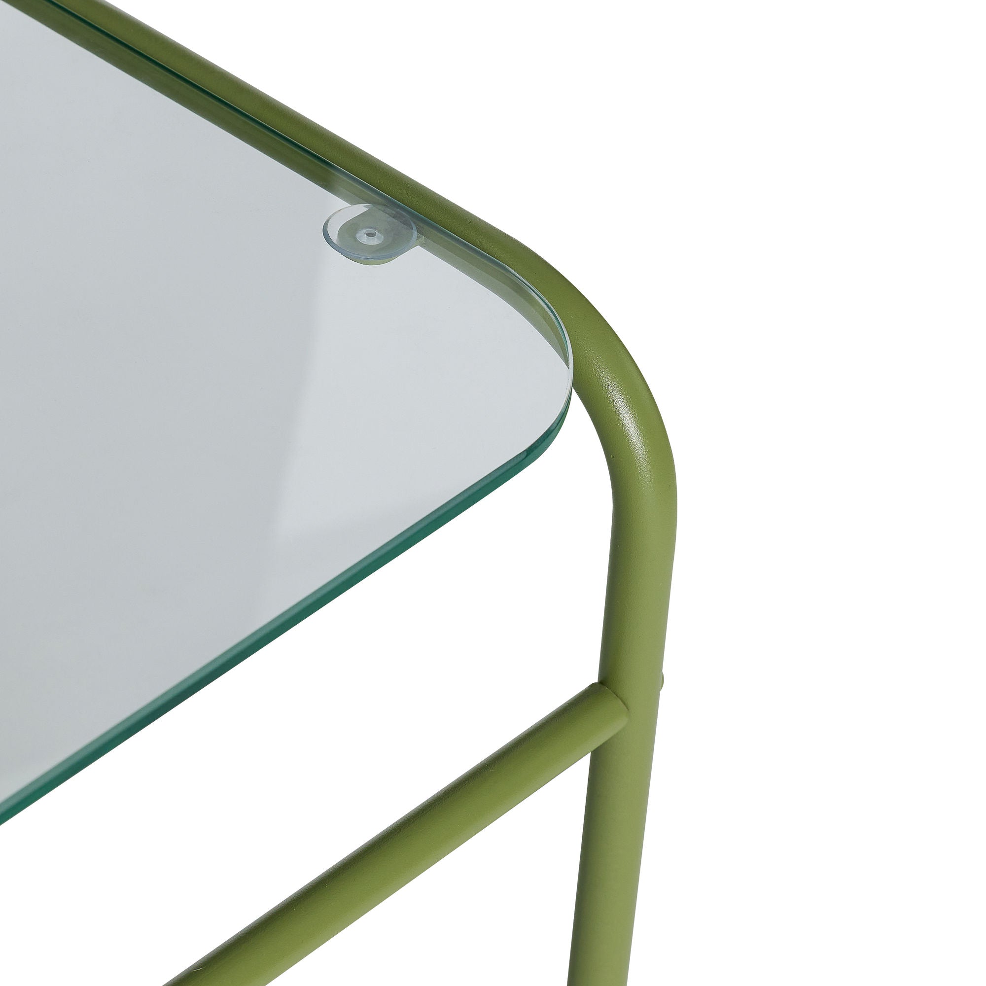 Hübsch Zephyr roller table green