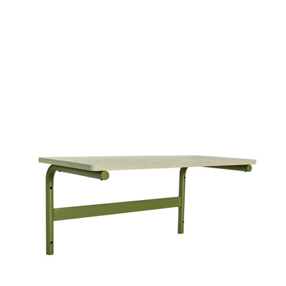 Hübsch Koi desk green/gray