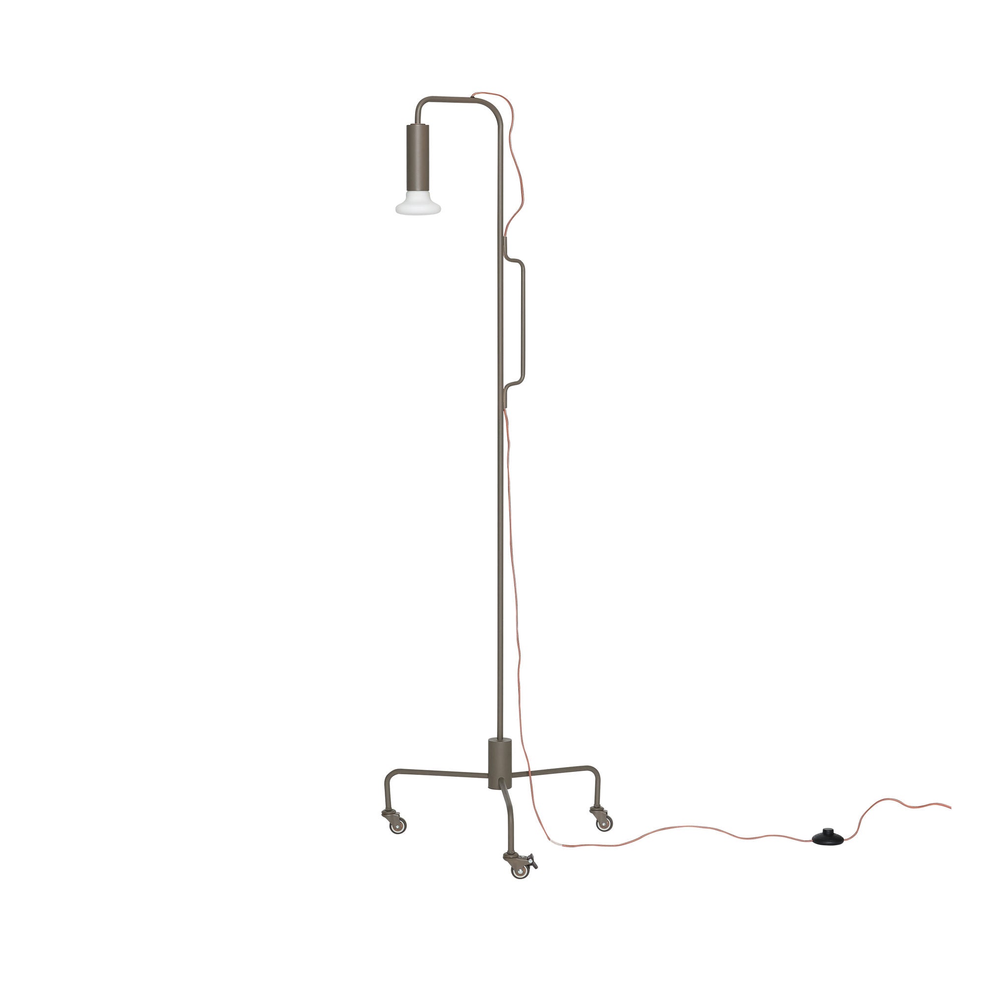 Hübsch Ido floor lamp brown