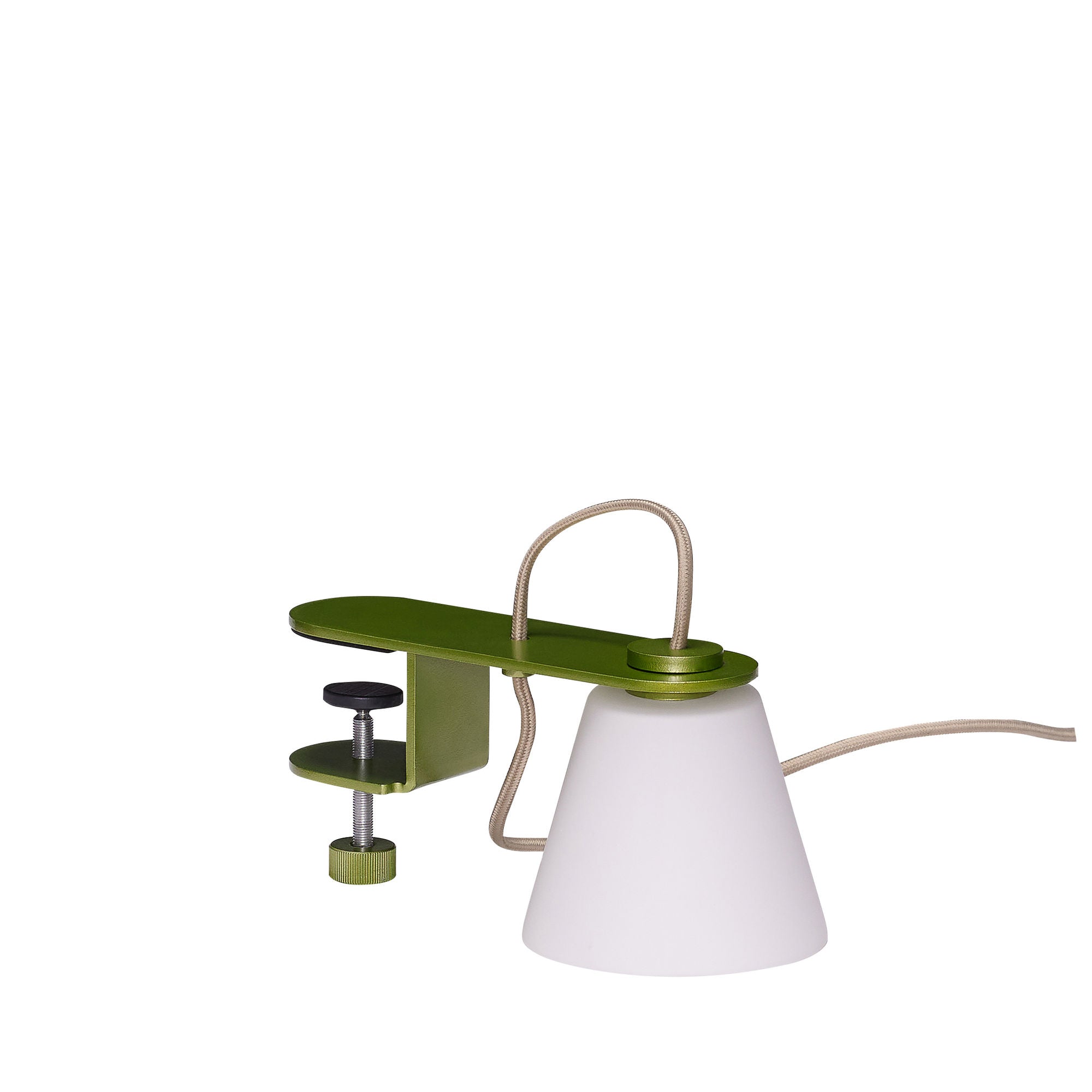 Hübsch lure wall lamp metallic green