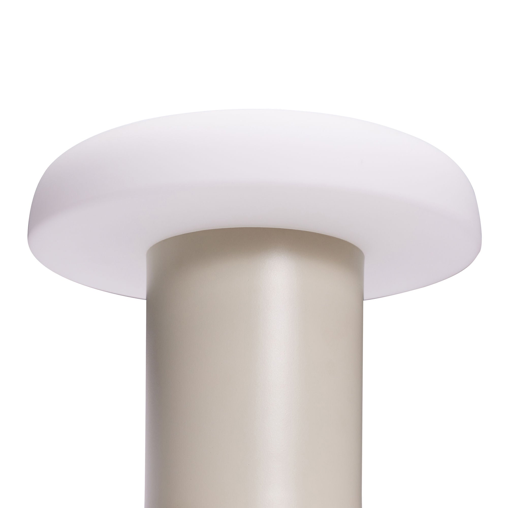 Hübsch Ateliers table lamp sand/white