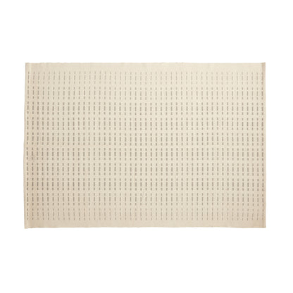 Hübsch Pin blanket beige/gray