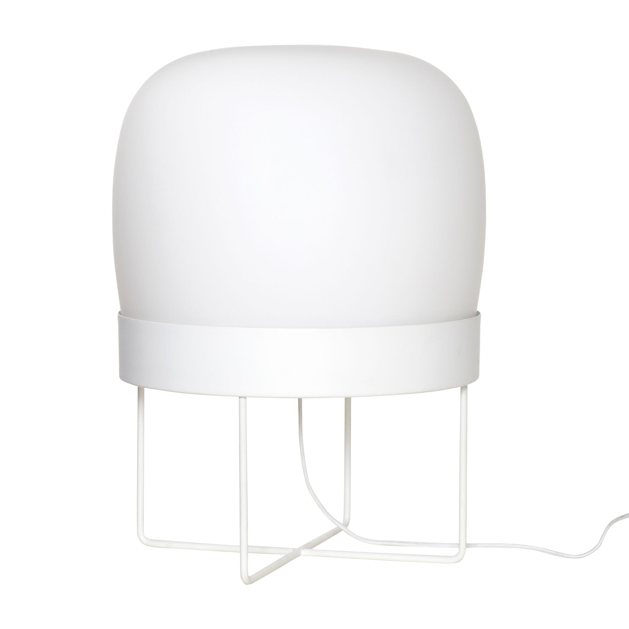 Snowy Floor lamp White - Ø41XH55CM, E27