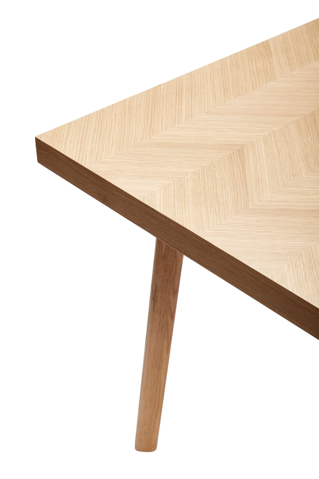 Hübsch Herringbone Dining Table Large Nature