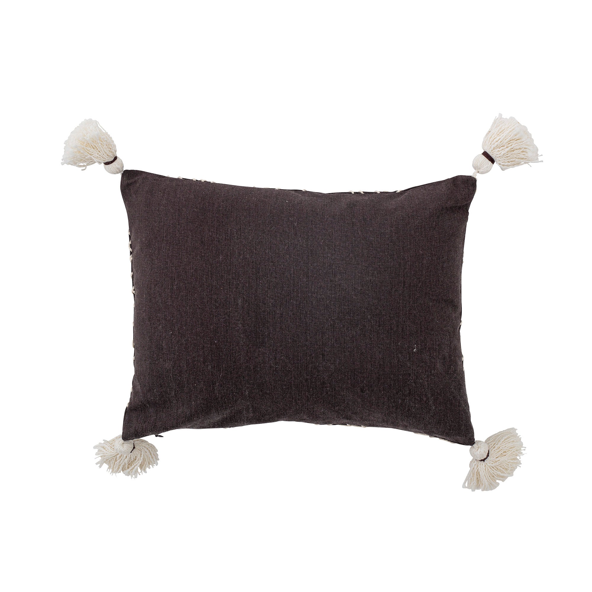 Bali pillow, brown, cotton