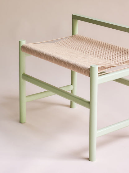 Hübsch Heritage Bench Small Light Green