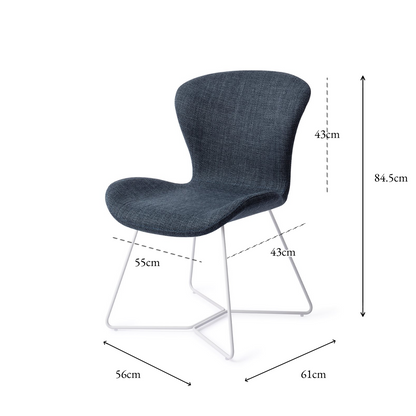 Moji Dining Chair Mystic Marine