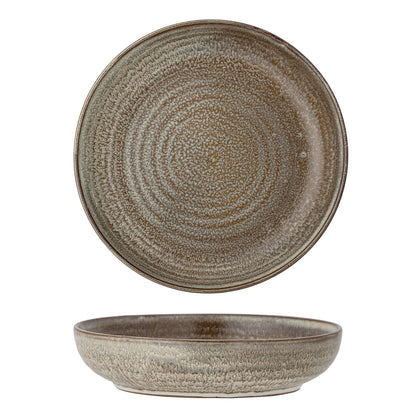 Nohr bowl, brown, stoneware