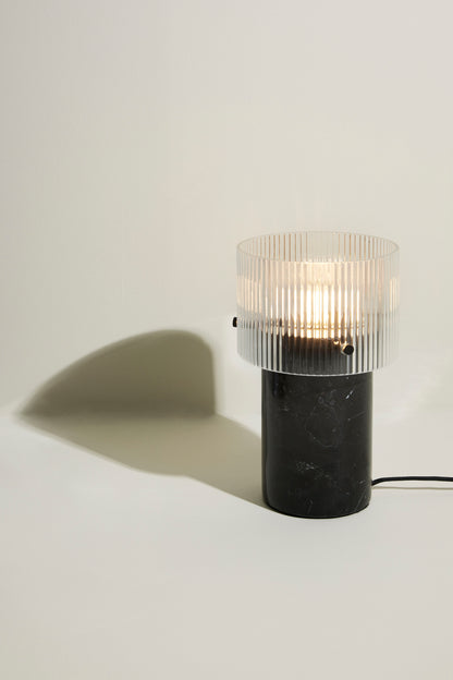 Revolve table lamp black - Ø16XH27cm, E14