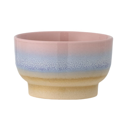 Safie bowl, pink, stoneware