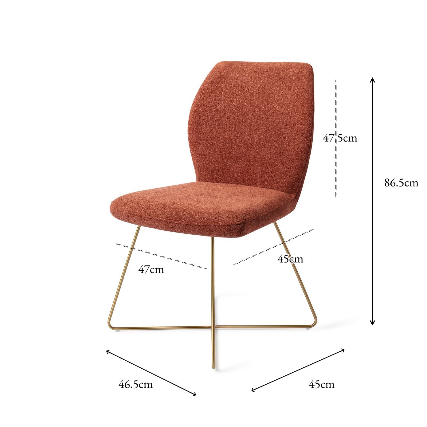 Ikata Dining Chair Cosy Copper