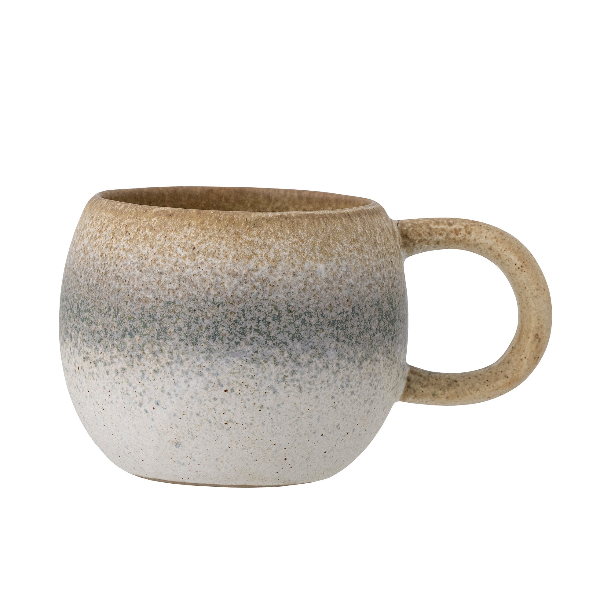 Elia mugs, green, stoneware