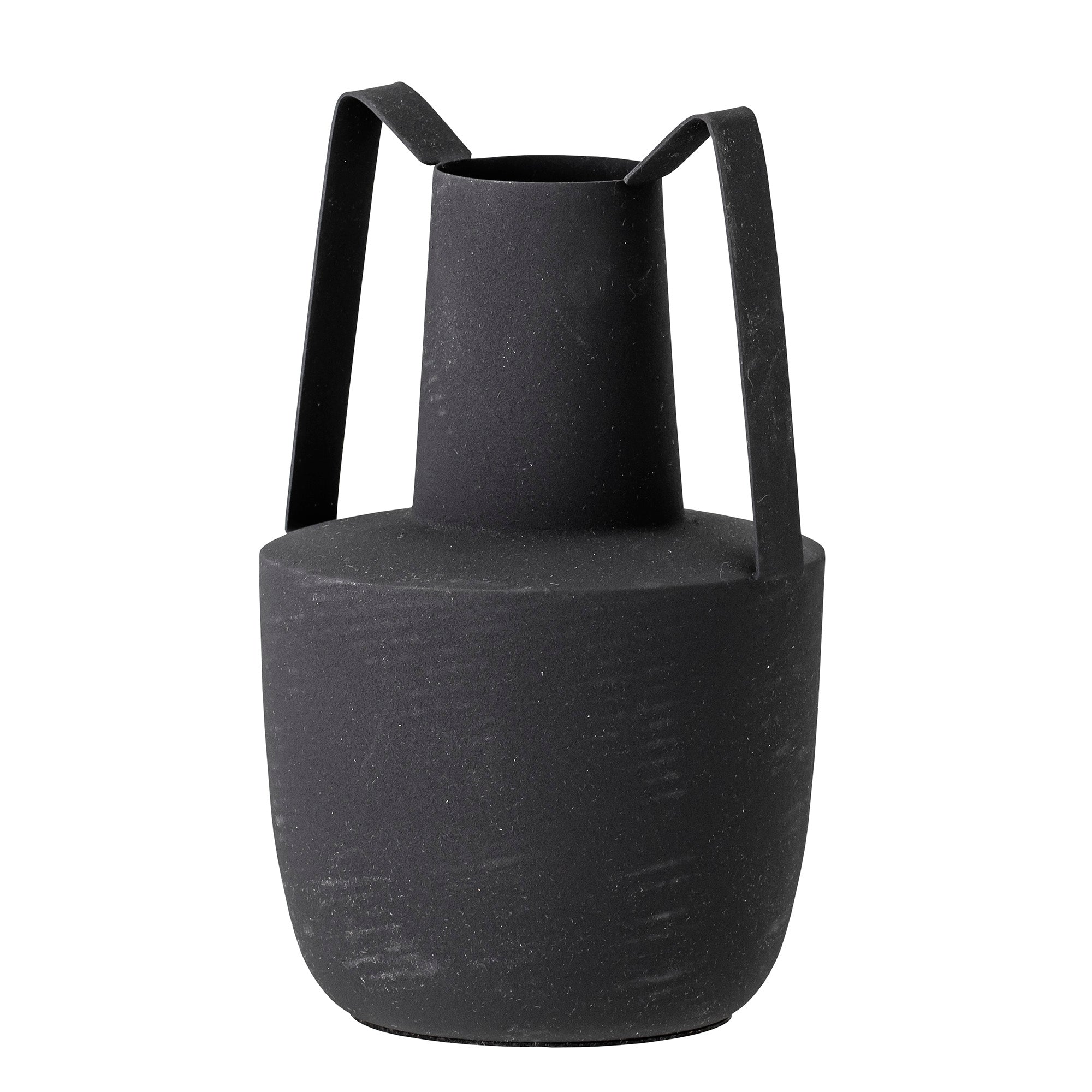 Itamar vase, black, metal