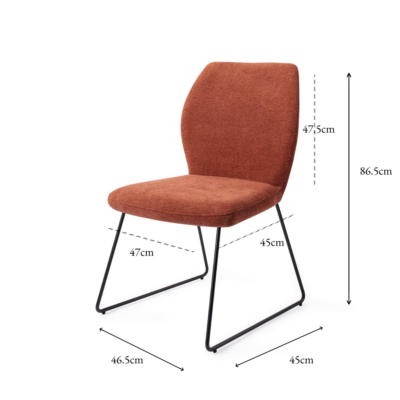 Ikata Dining Chair Cosy Copper