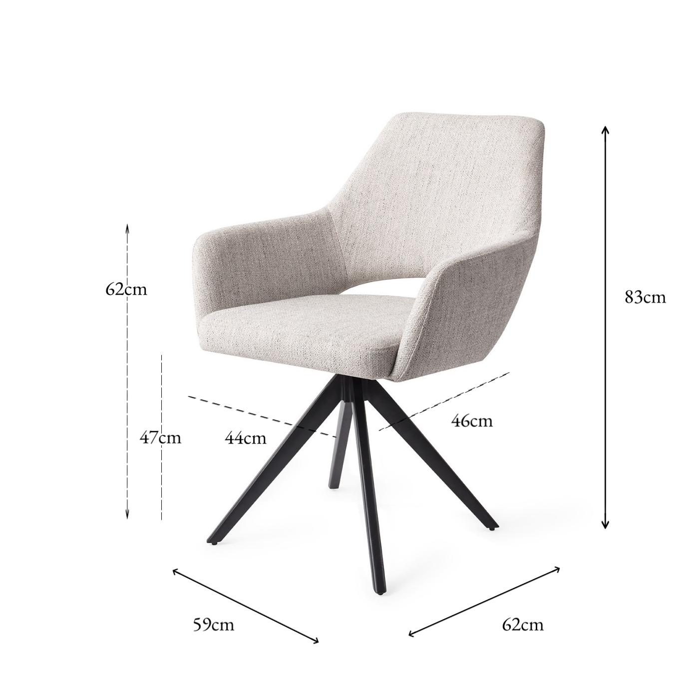 Yanai Dining Chair Pigeon