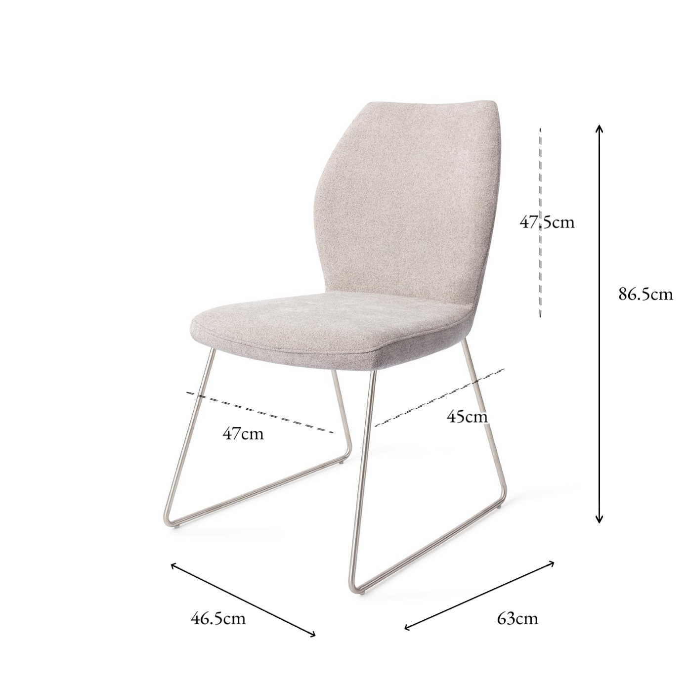 Ikata Dining Chair Pretty Plaster