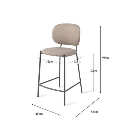 Yoichi bar Chair Solar Sand