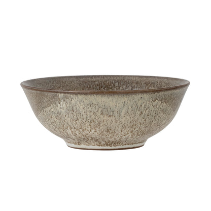 Nohr bowl, brown, stoneware