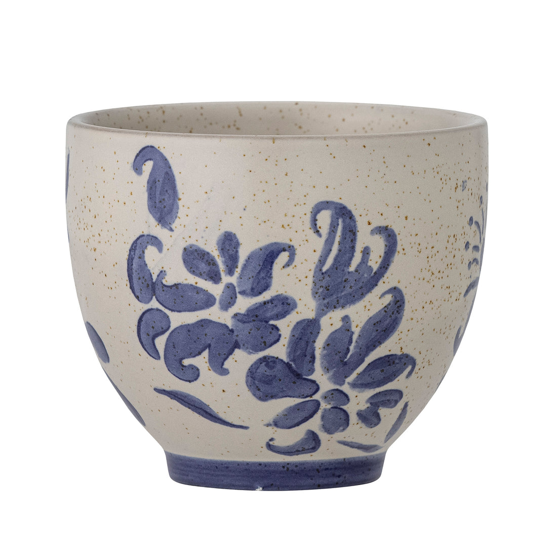 Petunia cup, blue, stoneware