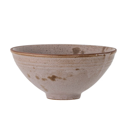 Arje bowl, pink, stoneware