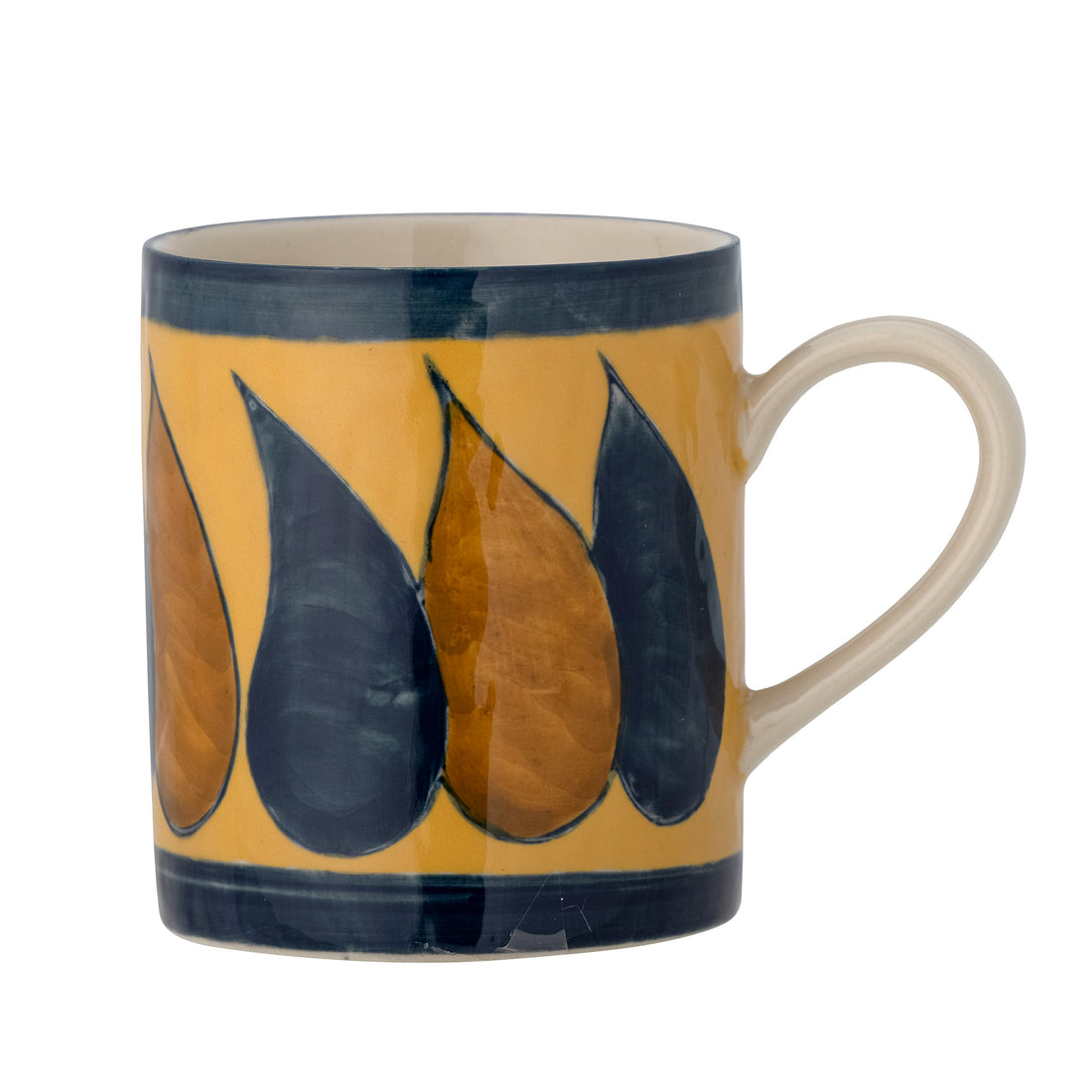 Heikki mugs, brown, stoneware