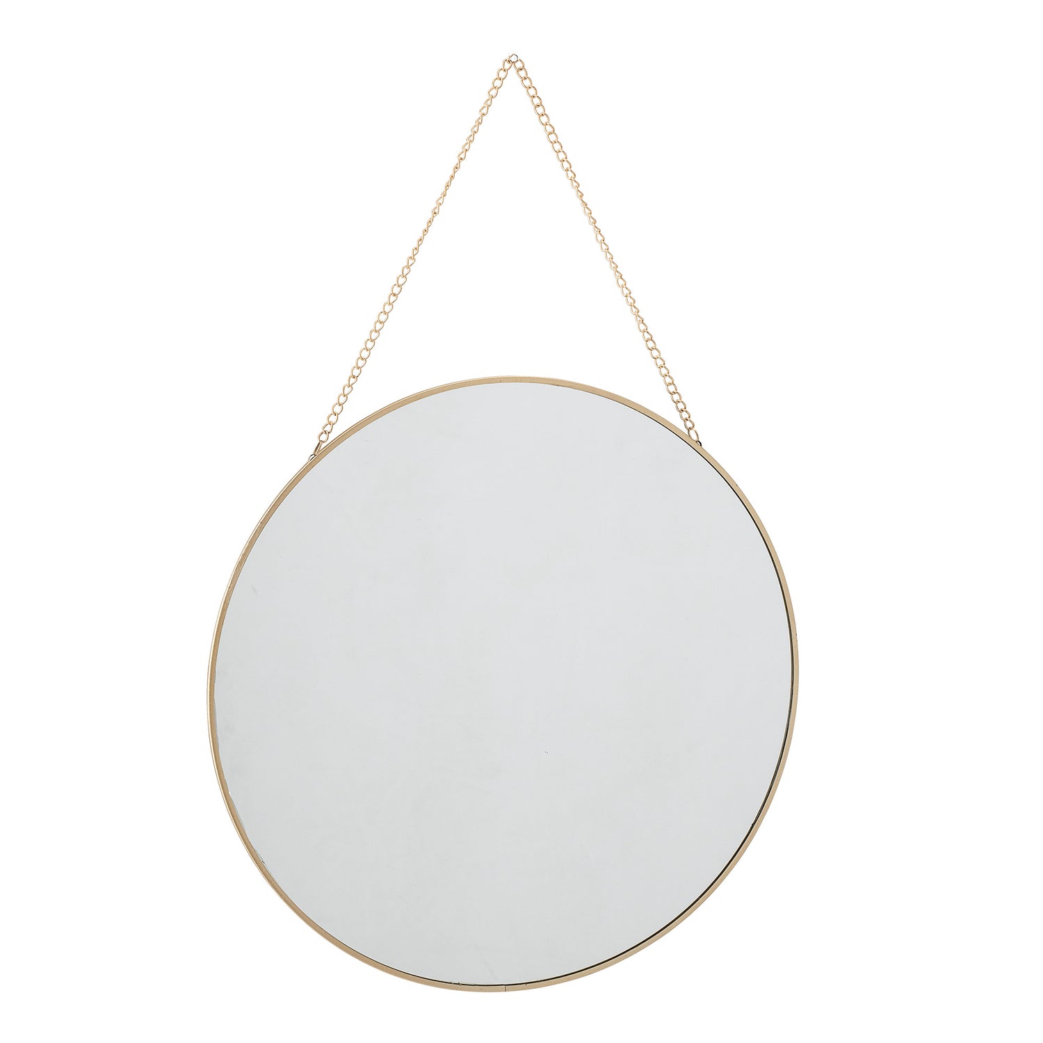 Sibal wall mirror, gold, glass