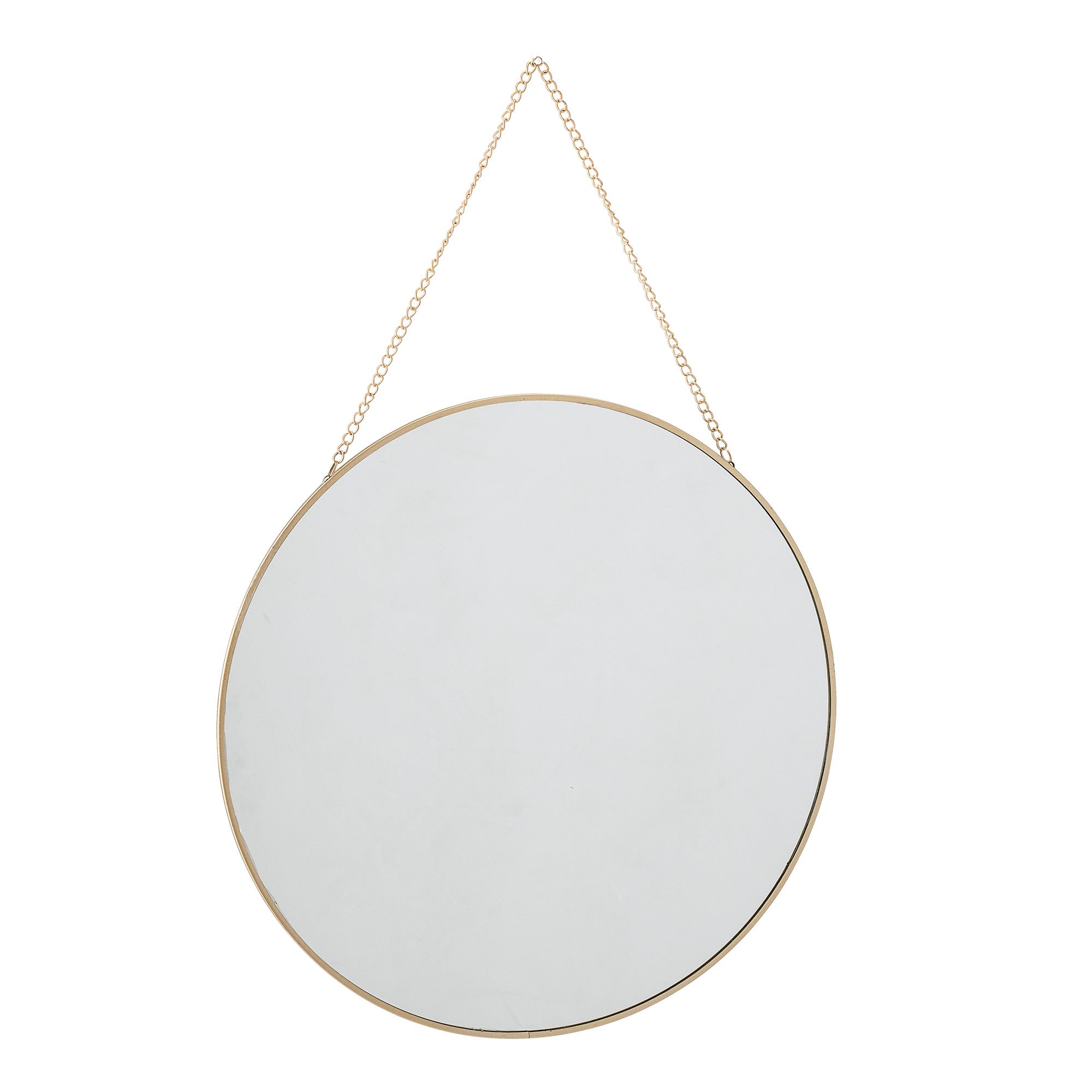 Sibal wall mirror, gold, glass