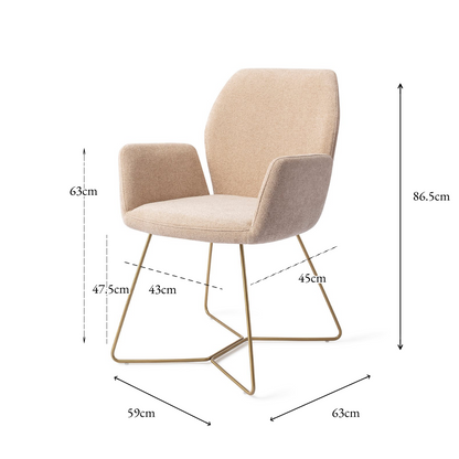 Misaki Dining Chair Funky Fudge