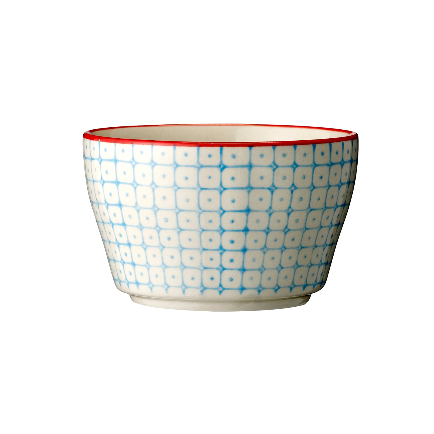 Carla bowl, red, stoneware